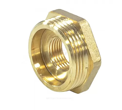 Футорка латунь Ду 20х15 (3/4"х1/2") НР/ВР R93 Giacomini R93Y003