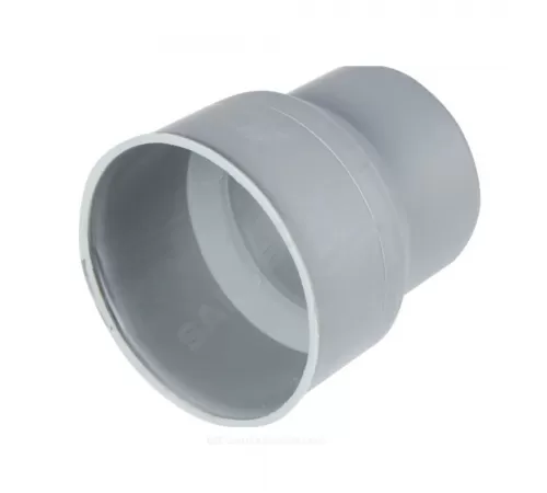 Переход PP-M на чугун бесшумный белый Дн 75х92,5 б/нап без манжеты RTP (РосТурПласт) 33447