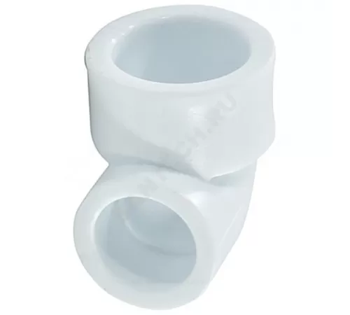 Угольник PP-R переходной белый Дн 32х25х90гр внутренняя пайка VALFEX 10116032