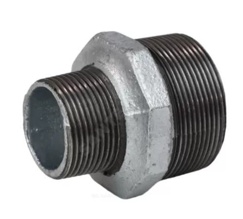 Ниппель переходной чугун оц Ду 25х20 (1"х3/4") НР Fittex PLUS