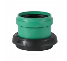 Переход PP-MD зелёный KG2000 KG2000BA Дн 160 б/нап на бетон колодец Ostendorf 877570