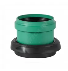 Переход PP-MD зелёный KG2000 KG2000BA Дн 160 б/нап на бетон колодец Ostendorf 877570