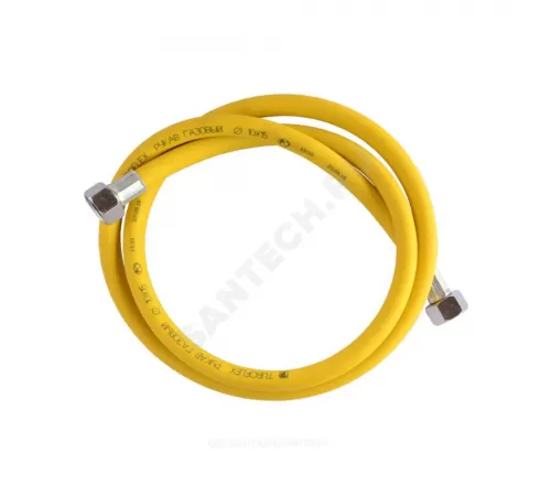 Подводка гибкая для газа ПВХ армированная 1/2" г-г L=1.2м Tuboflex