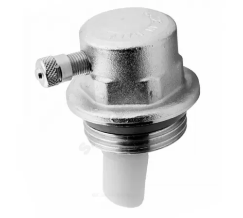 Кран Маевского автоматический латунь 716 Ду 25 Ру10 G1" НР левый для радиатора Icma 82716AT06