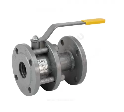 Кран шаровой сталь 11с67п КШ.Р.Ф Ду 25 Ру16 фл L=127мм полнопроходной LD КШ.Р.Ф.025.016.П/П.02