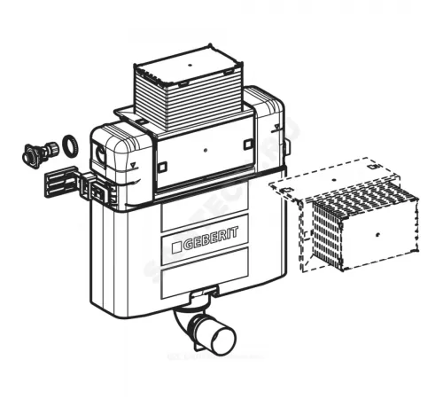 Бачок скрытого монтажа