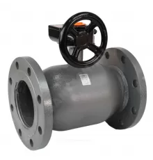 Кран шаровой сталь КШ.Ц.Ф.Р Ду 200 Ру25 фл L=450мм с редуктором LD КШ.Ц.Ф.Р.200/150.025.Н/П.02