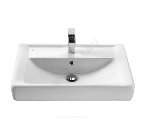 Умывальник мебельный Тигода 70 1 отверстие под смеситель по центру Santek 1.WH30.2.083