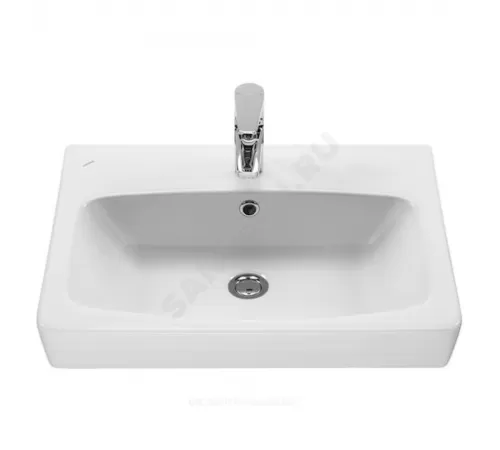 Умывальник мебельный Нео 55 1 отверстие под смеситель по центру белый Santek 1.WH30.2.185