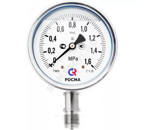 Манометр ТМ-321P.00 радиальный Дк63мм 0-0,6 МПа кл.1,5 G1/4" Росма 00000006731