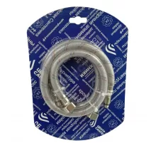 Подводка гибкая для смесителя нейлоновая оплетка М10-1/2" г-ш L=0.6м пара (упаковка СКИН) Центр Сантехники (Подольск) ГП002005