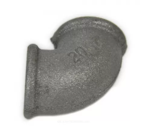 Угольник проходной чугун Ду 50 (2") ВР/ВР Fittex