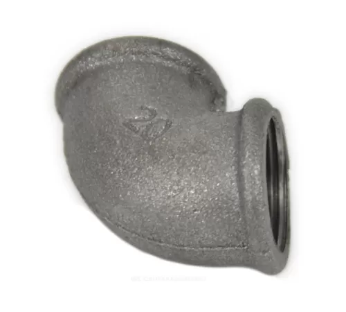 Угольник проходной чугун Ду 50 (2") ВР/ВР Fittex