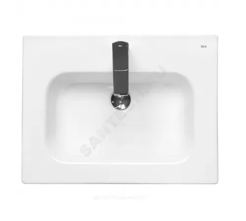 Умывальник мебельный Victoria-N Unik 60 1 отверстие под смеситель по центру белый Roca 32799E000