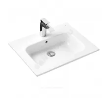 Умывальник мебельный Victoria-N Unik 60 1 отверстие под смеситель по центру белый Roca 32799E000
