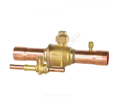 Кран шаровой латунь GBC Дн 28 Ру45 под пайку рычаг Ридан 009L7026R