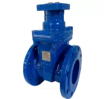 Задвижка чугун 30ч939р SL12 МЗВ обрезиненный клин Ду 80 Ру16 фл под электропривод ЛМЗ