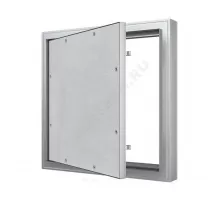 Люк под плитку нажимной алюминий 300х500 на износоустойчивой петле Evecs CERAMO COMFORT D3050