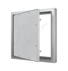 Люк под плитку нажимной алюминий 300х500 на износоустойчивой петле Evecs CERAMO COMFORT D3050