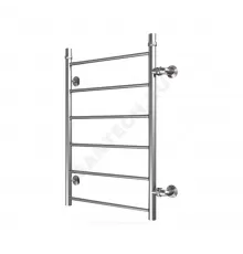 Полотенцесушитель водяной нерж сталь Лесенка Ду 25 (1") НР 320х500х500мм 4П боковое подключение б/к Классик Элит-Металл ВПБ-16-06