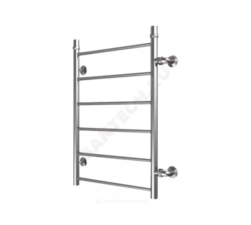 Полотенцесушитель водяной нерж сталь Лесенка Ду 25 (1") НР 320х500х500мм 4П боковое подключение б/к Классик Элит-Металл ВПБ-16-06