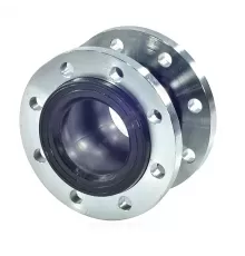 Компенсатор резиновый антивибрационный EPDM DI7240N Ду 200 Ру10 фл L=205мм Tecofi DI7240N-0200 сжатие/растяжение 25 мм/16 мм