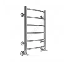 Полотенцесушитель водяной нерж сталь Лесенка (1/2") ВР 400х600мм 6П нижнее подключение Классик Терминус 4670078530202