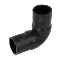 Отвод спигот ПЭ100 Дн 160х90гр Ру10 SDR17