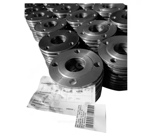 Фланец сталь плоский Ду 150 Ру16 ТУ РФ