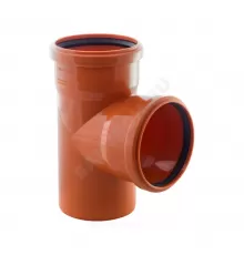 Тройник PP-B переходной коричневый Дн 160х110х87гр б/нап в/к RTP (РосТурПласт) 36509