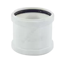 Муфта PP-M ремонтная бесшумная белая Дн 160 б/нап в/к RTP (РосТурПласт) 37674