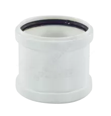 Муфта PP-M ремонтная бесшумная белая Дн 110 б/нап в/к RTP (РосТурПласт) 24561