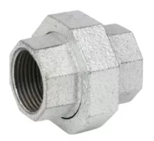 Соединитель прямой американка чугун оц Ду 15 (1/2") ВР/ВР Fittex