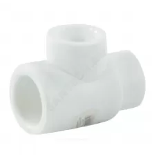 Тройник PP-R переходной белый Дн 50х40х40 внутренняя пайка RTP (РосТурПласт) 28811