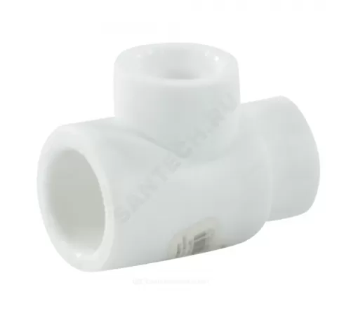 Тройник PP-R переходной белый Дн 50х40х40 внутренняя пайка RTP (РосТурПласт) 28811