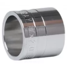 Гильза для PE-X труб аксиальная латунь хром Дн 17х2,0 THERM S Рехау 12502973002