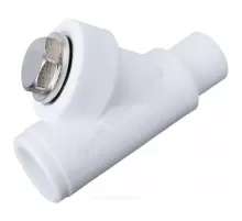 Фильтр PP-R сетчатый белый Дн 25х45гр внутр/наруж пайка VALFEX 10142025