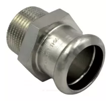 Муфта сталь нерж AISI 316L Дн 15х3/4" Ру16 пресс/НР Inoxpres RM 187304015