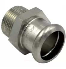 Муфта сталь нерж AISI 316L Дн 15х1/2" Ру16 пресс/НР Inoxpres RM 187102015