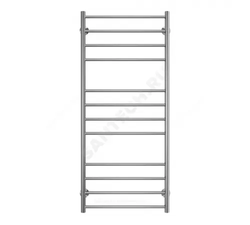 Полотенцесушитель водяной нерж сталь Лесенка Ду 15 (1/2") ВР 396 Вт 500х1200мм 12П нижнее подключение б/к Аврора Терминус 4670078543929