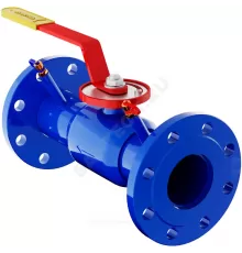 Кран шаровой балансировочный ручной сталь 11с67п 11ЦлФ.00.1 Ду 100 Ру25 фл Kvs=260м3/ч с измерительными ниппелями Маршал 11ЦлФ.00.1.025.100/080