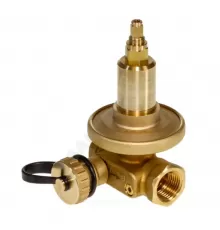 Клапан балансировочный автомат латунь APT-R3 Ду 15 Ру16 ВР 5-25 кПа Kvs=1.6м3/ч без ниппелей Ридан 003Z5701R3