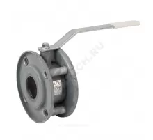 Кран шаровой сталь Стриж Ду 80 Ру16 межфл L=92мм оцинкован LD 080.016.02.Zn