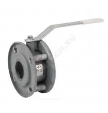 Кран шаровой сталь Стриж Ду 100 Ру16 межфл L=110мм оцинкован LD 100.016.02.Zn