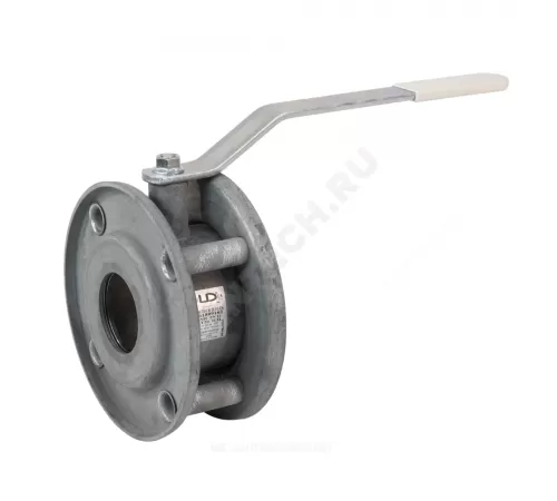 Кран шаровой сталь Стриж Ду 80 Ру16 межфл L=92мм оцинкован LD 080.016.02.Zn