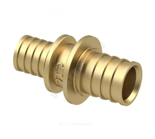 Муфта для PE-X/PE-RT труб аксиальная латунь Дн 40х25 переходная RTP (РосТурПласт) 29302