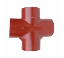 Крестовина чугун SML Ду 125х100х100х88гр б/растр SGACX