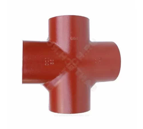 Крестовина чугун SML Ду 125х100х100х88гр б/растр SGACX