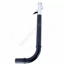 Кран смывной для чаши Генуя КрС-20 трубка ПВХ, рычаг, без вентиля