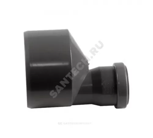 Переход НПВХ серый Дн 110х50 б/нап в/к Хемкор 2391035